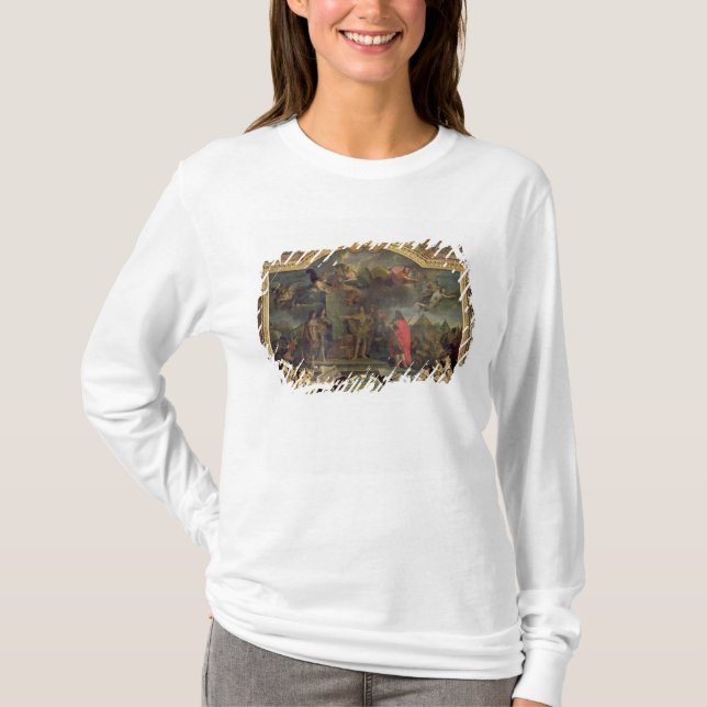 T-shirt Ordres du Roi Louis XIV à attaquer simultanément (Devant)