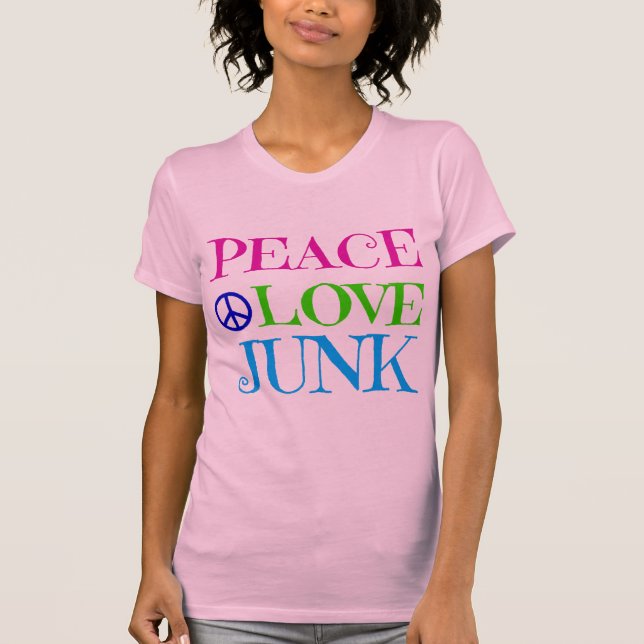 T-shirt Ordure d'amour de paix (Devant)