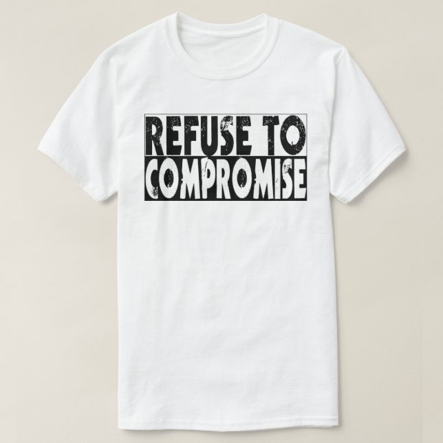 T-shirt Ordures à compromettre (Design devant)