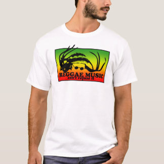 T-SHIRT ORDURES DE LA MUSIQUE. .CAN DE REGGAE PAS IL