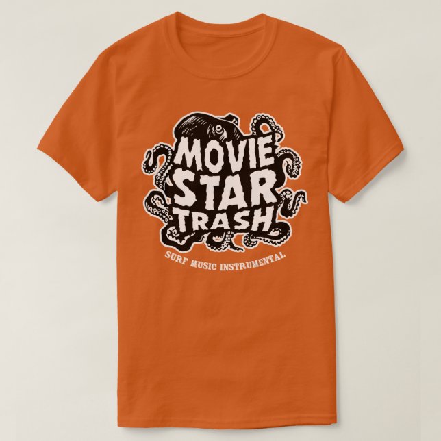 T-shirt ordures de poulpe (Design devant)