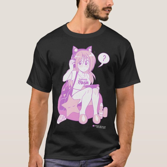 T-shirt Ordures de Weeb 2.0 (Devant)