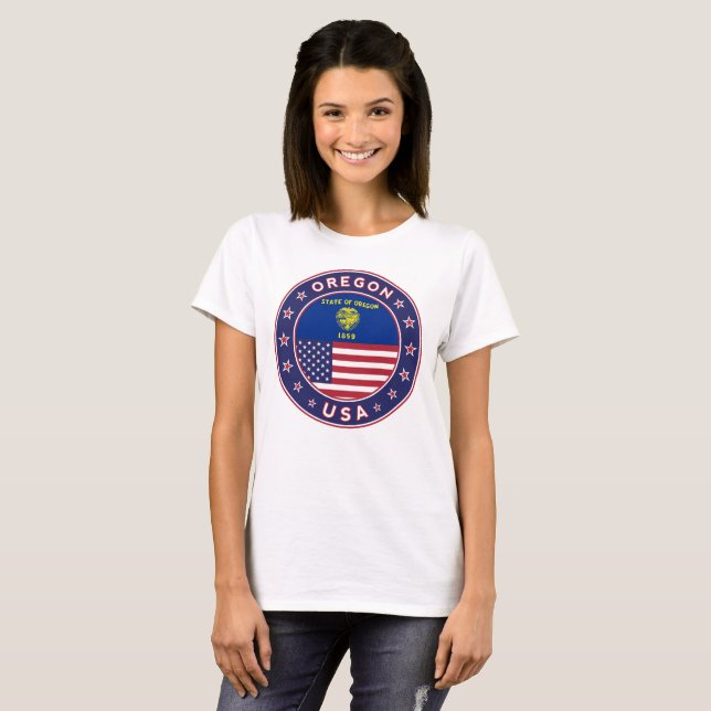 T-shirt Oregon (Devant entier)