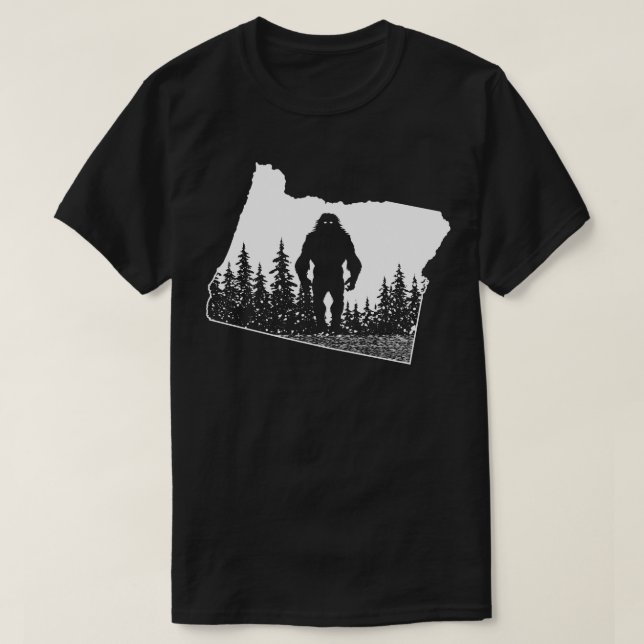 T-shirt Oregon Bigfoot (Design devant)