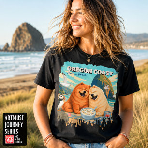T-shirt OREGON • Chowder de Cannon Beach
