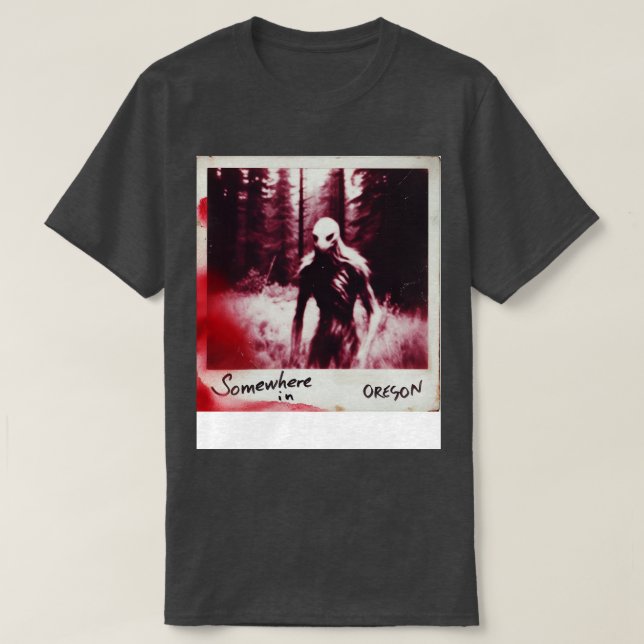 T-shirt Oregon Cryptid (Design devant)