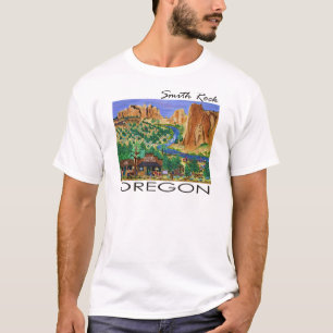 T-shirt ~ Orégon de roche de Smith