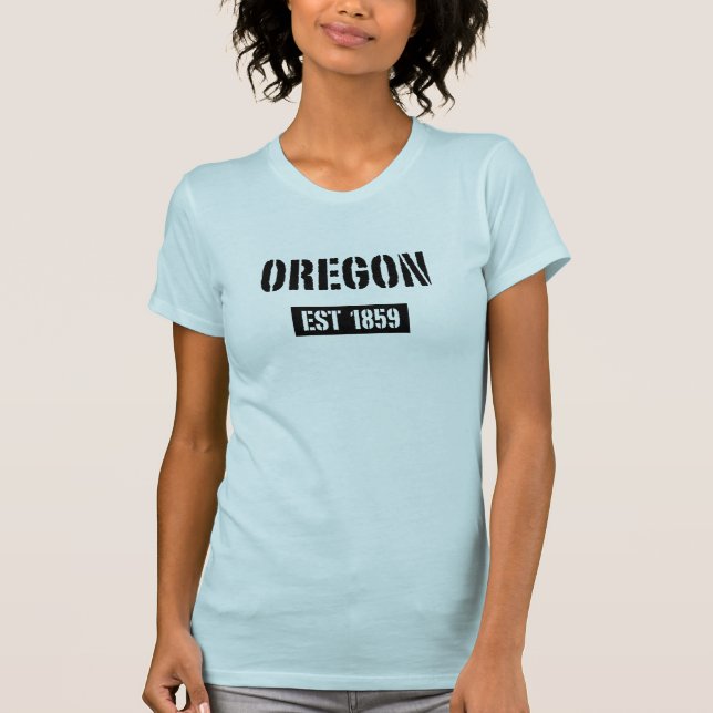 T-shirt Oregon EST 1859 (Devant)
