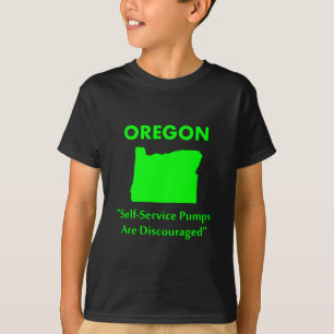 T-shirt Oregon - Les pompes en libre-service sont décourag