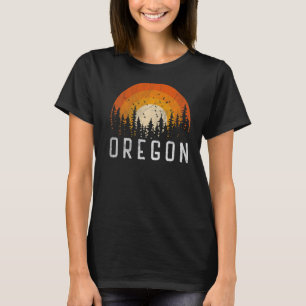 T-shirt Oregon Retro Style Vintage les années 70 80s 90s H