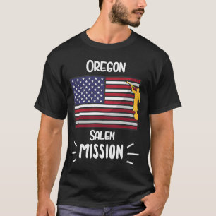T-shirt Oregon Salem Mormon LDS Mission Missionnaire