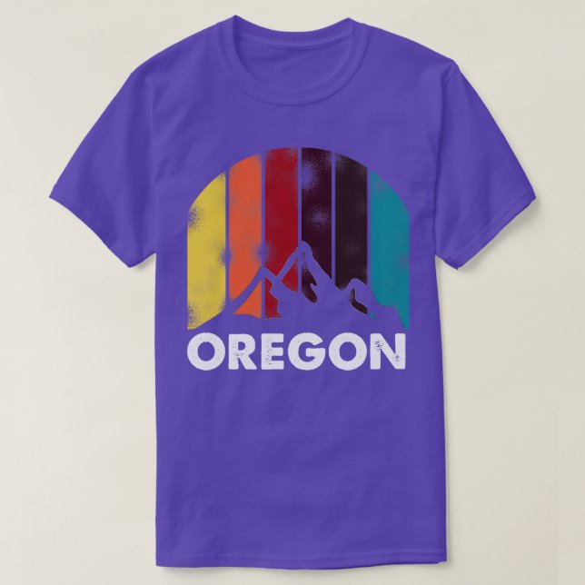 T-shirt Oregon vintage (Design devant)