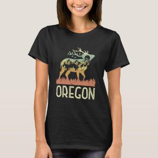 T-shirt Oregon - Vintage Men Women 70s 80s Graphic Cool Na