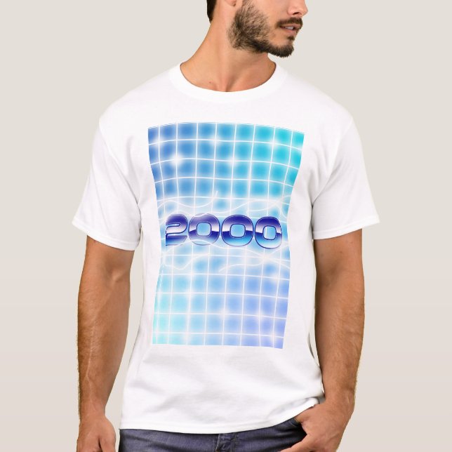 T-shirt Oreiller accent graphique année 2000 (Devant)