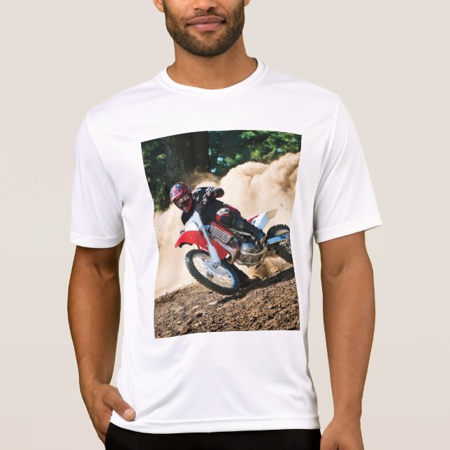 T-shirt oreiller de motocross (Devant)