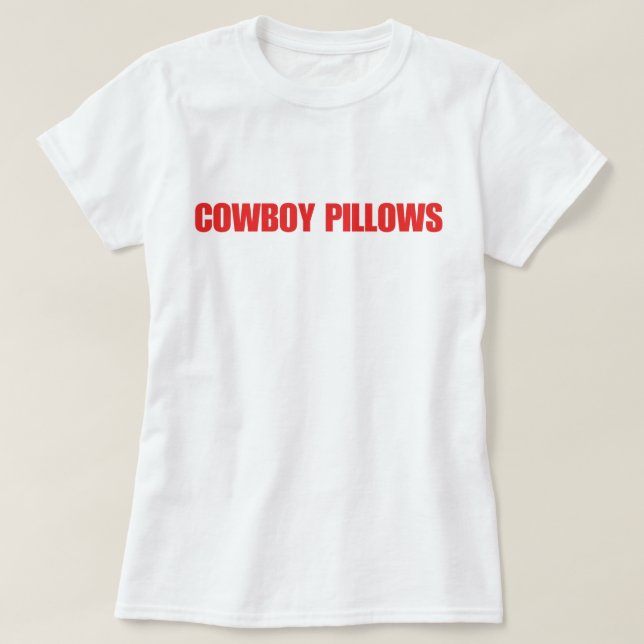 T-shirt Oreillers Cowboy (Design devant)