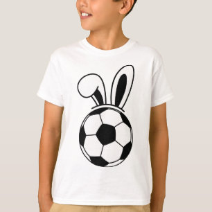 T-shirt Oreilles de lapin drôles floppy amateurs de footba