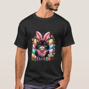 T-shirt Oreilles de lapin Œufs Hommes Femmes Enfants Drôle