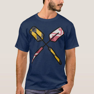 T-shirt Oreilles du drapeau du Maryland