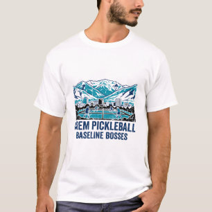 T-shirt Orem Pickleball Roi de la cuisine Montagnes
