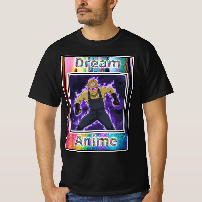 T-shirt Oren Miner Dream Anime (Devant)