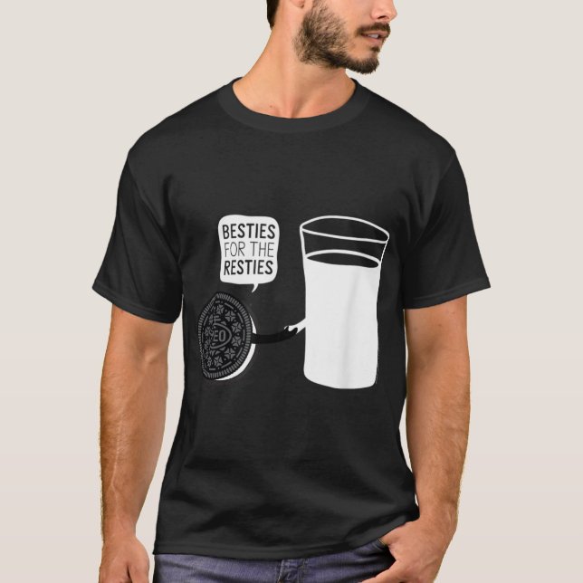 T-shirt Oreo Milk et Cookie Besties pour les villas (Devant)