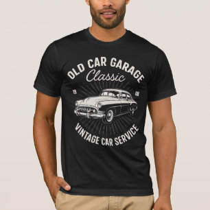 T-shirt OREXO "Classic Garage '48" Noir