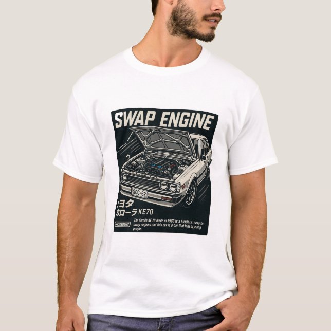 T-shirt OREXO "Swap Legend KE70" (Devant)
