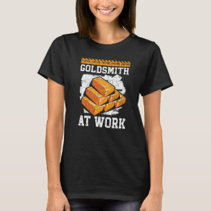 T-shirt Orfèvre au travail Orfèvrerie Fabrication de bijou