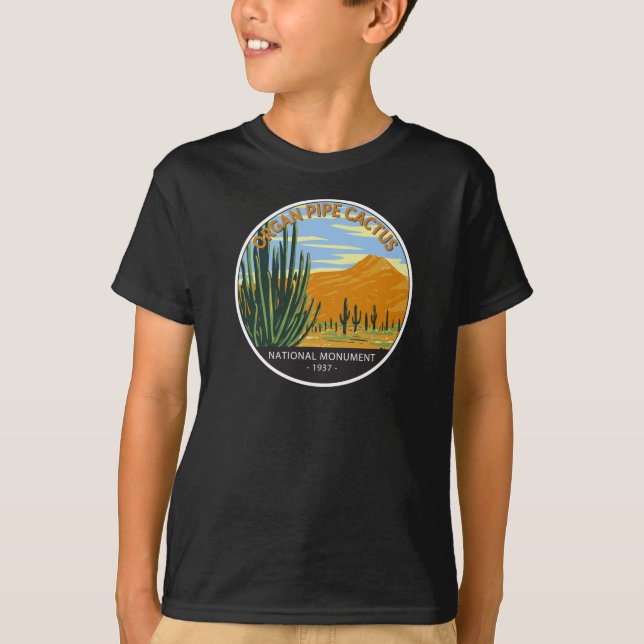 T-shirt Organ Pipe Cactus Monument National Arizona T-Shir (Devant)