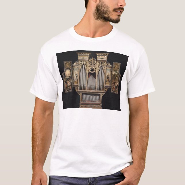 T-shirt Organe de choeur avec les panneaux ouverts (Devant)