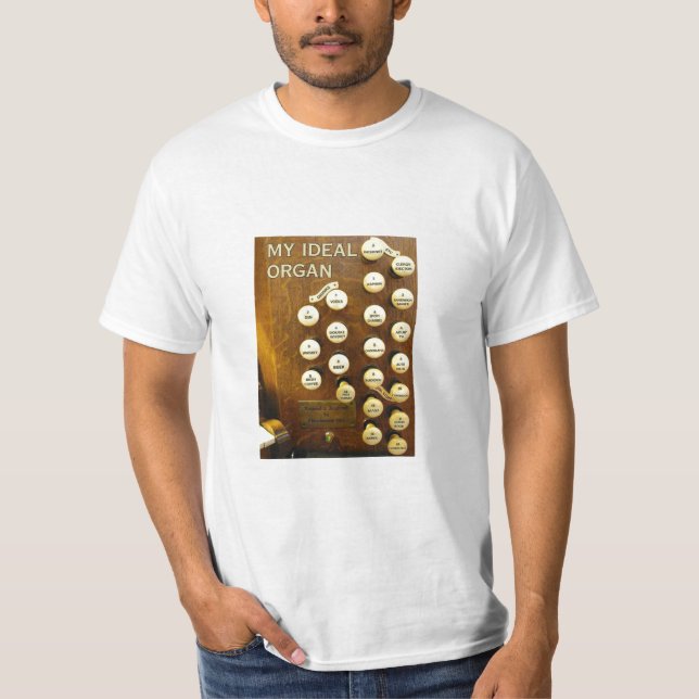 T-shirt organe de tuyau (Devant)
