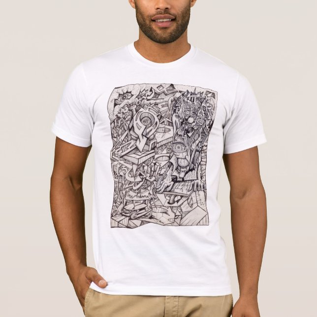 T-shirt Organe des inquiétudes (Devant)