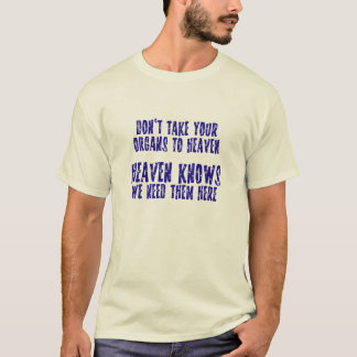 T-shirt Organes au ciel