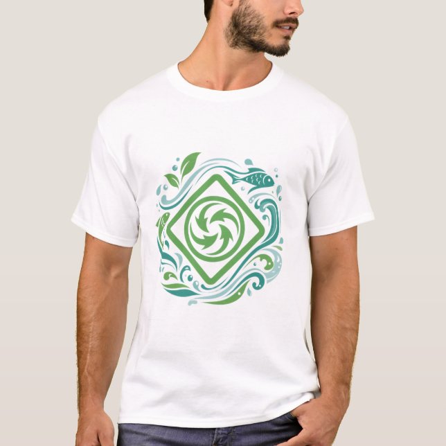 T-shirt Orgânica Esportes (Devant)