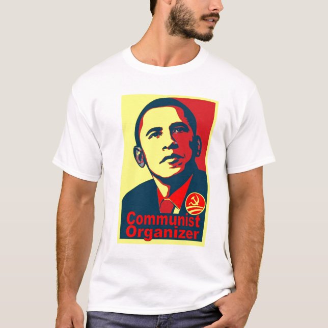 T-shirt Organisateur communiste (Devant)