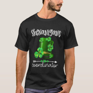 T-shirt Organisateur de Shenanigans Enseignant St Patrick'