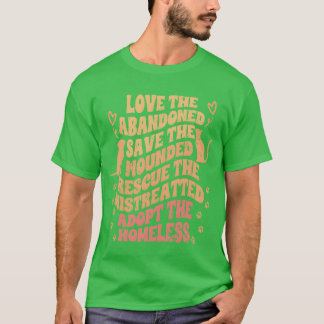 T-shirt Organisme de Parrainage Animal Motivant pour les D