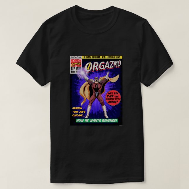 T-shirt Orgazmo A Perdu Sa Classique Cupcake (Design devant)