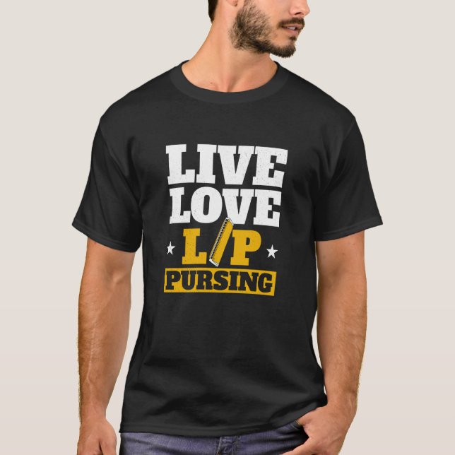 T-shirt Orgue à bouche Harmonica Player 13 (Devant)