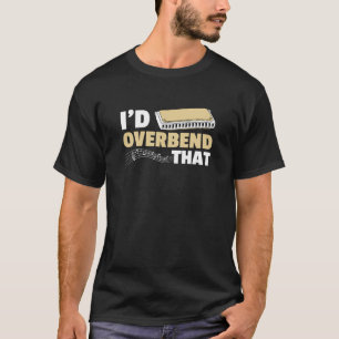 T-shirt Orgue à bouche Harmonica Player 4