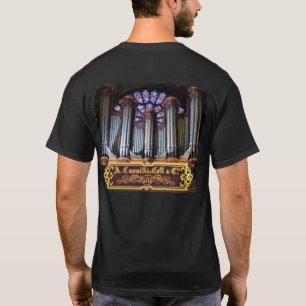 T-shirt Orgue à tuyaux Cavaillé-Coll de Notre-Dame, Paris
