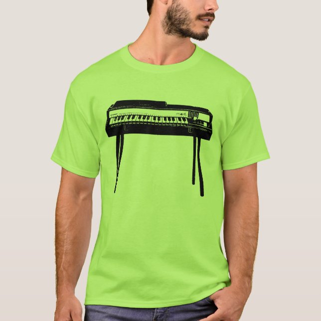 T-shirt Orgue Retro Illustration Tee (Devant)