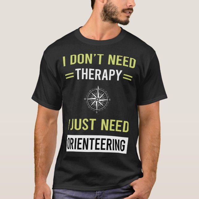 T-shirt Orientateur de thérapie Navigation (Devant)