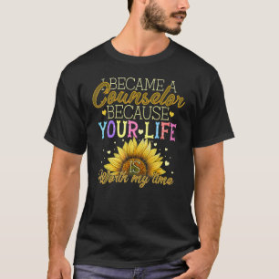 T-shirt Orientation du conseiller scolaire Sunflower W