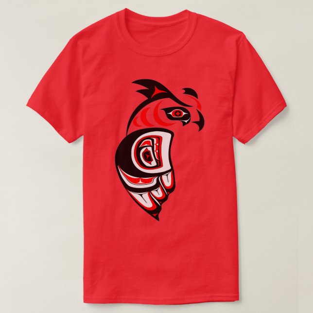 T-SHIRT ORIENTATION DU PACIFIQUE NORD-OUEST (Design devant)