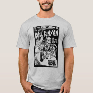 T-shirt orienté de Paul Bunyan de pulpe