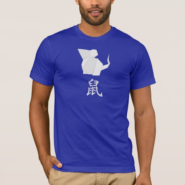 T-shirt Origami année du Rat (Devant)