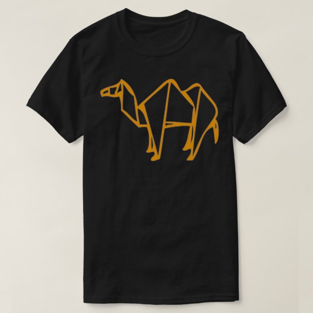 T-shirt Origami Camel 1 (Design devant)