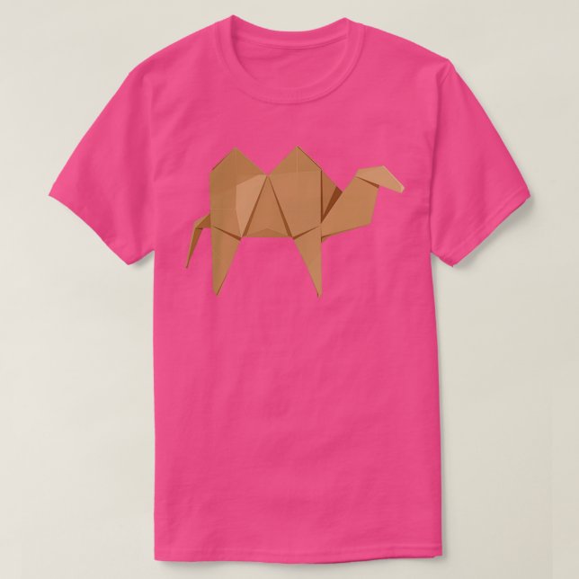 T-shirt Origami Camel 2 (Design devant)